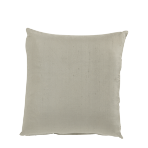 Silver Silk Cushion