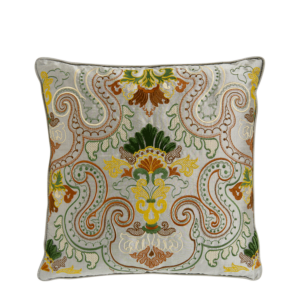 SIlK Embroidered Cushion