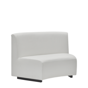 Endless Curve Sofa in White 4,72ft