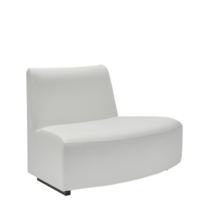 Endless Inverted Sofa in White 4,72ft