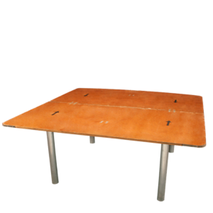 Trestle table 120 x 120 cm