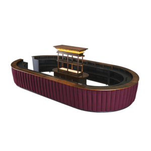 Merlot Bar XL With Back Bar