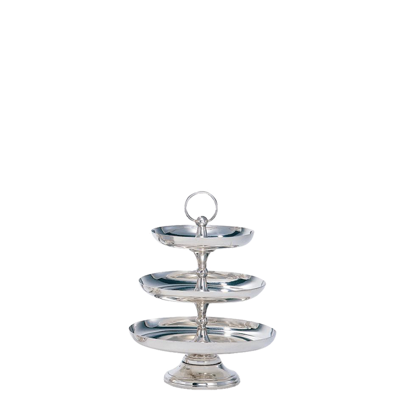 Cake Stand 3 Tiers H 47 cm, Trays Ø 35, 30 and 26 cm