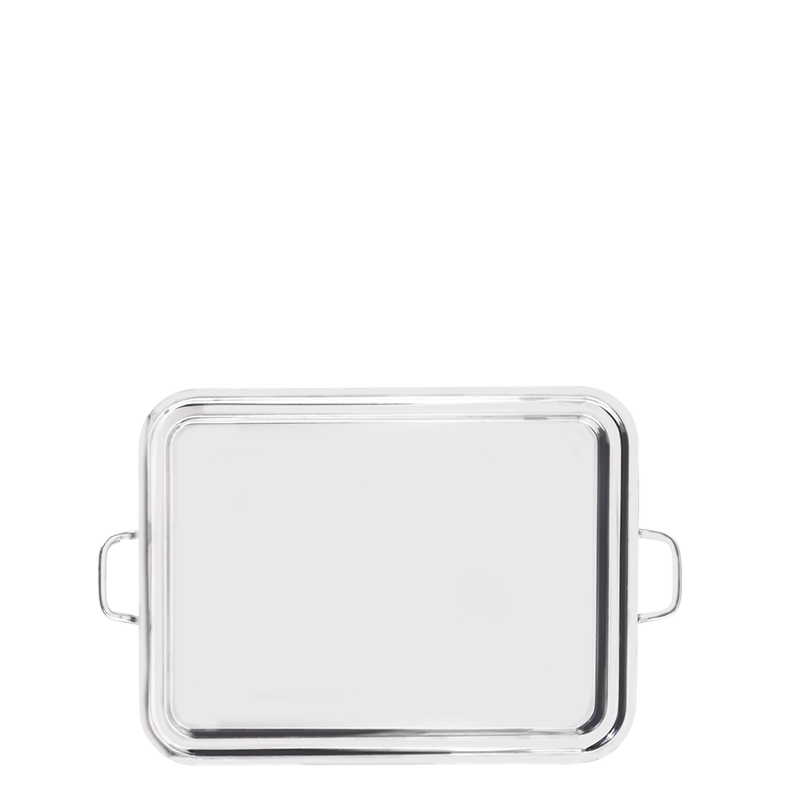 Stainless Steel Tray with Handles 47 X 60 cm