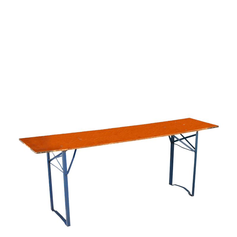 Trestle table 6.5ft x 20"