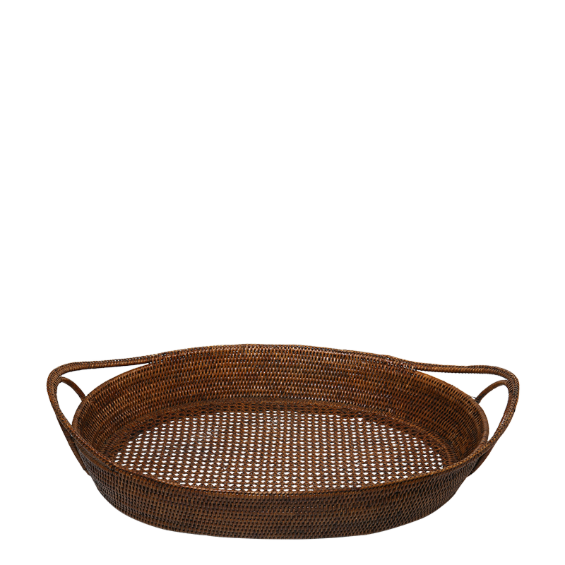 Louisiana oval tray with handles 46 x 69 cm