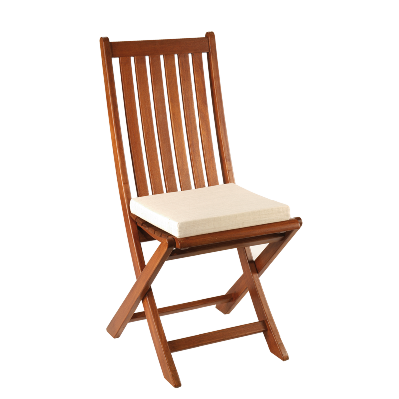 Louisiana Chair with Linen Colour Seat Cushion