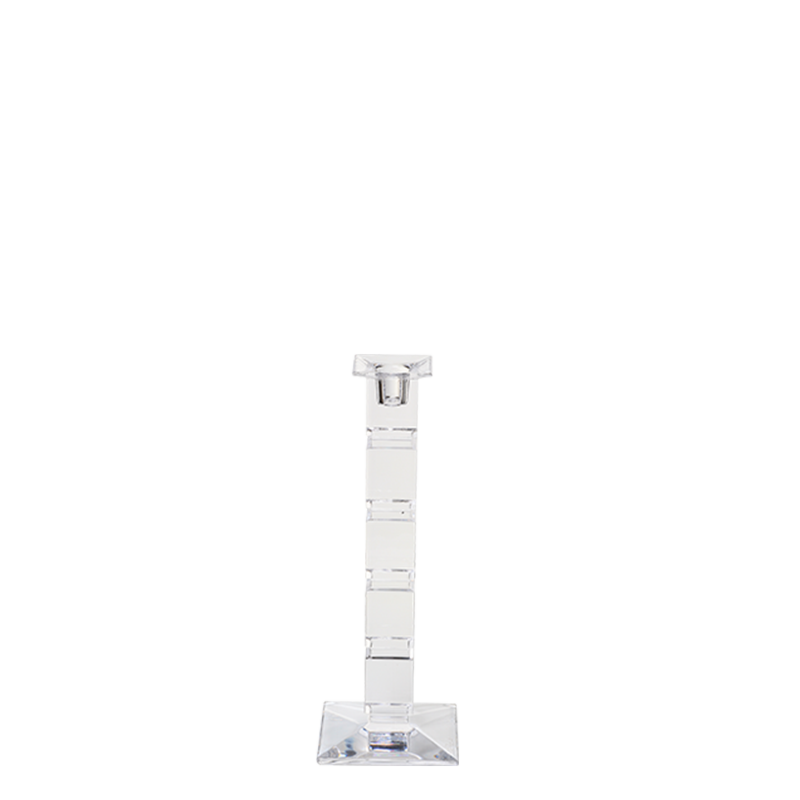 Cube Candlestick H 25 cm