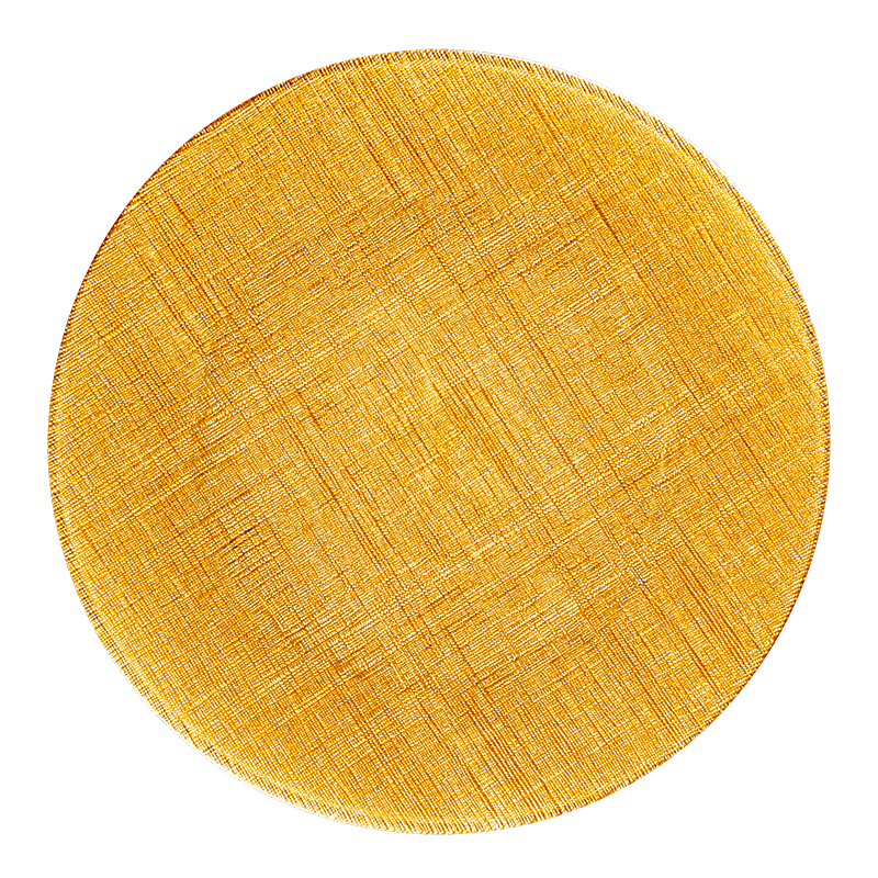 Strass Charger Plate Gold Ø 32 cm