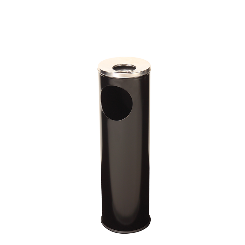 Pedestal Ashtray with Bin Ø 24 cm H 70 cm