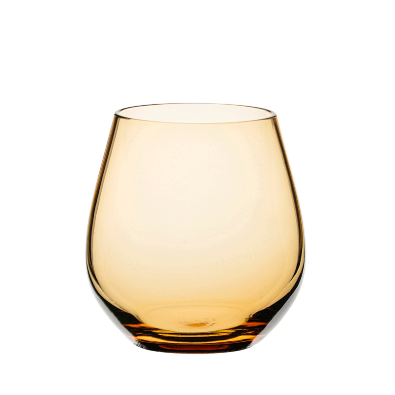 Moon Tumbler Amber Ø 6,5 cm H 9 cm 32 cl