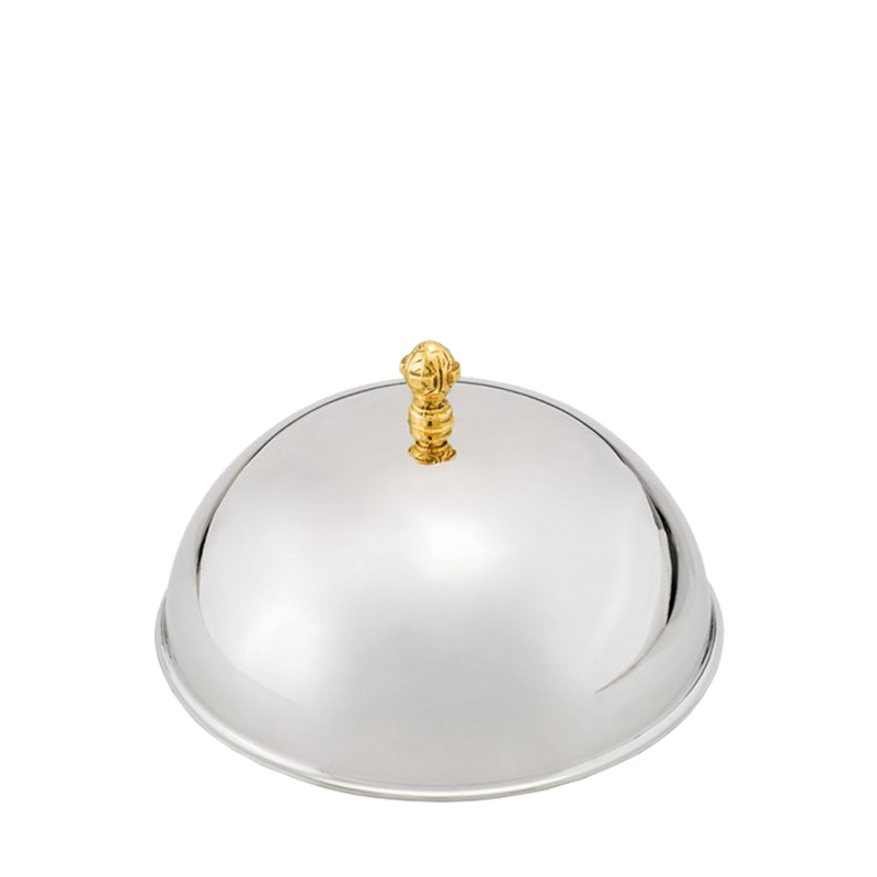 Stainless steel cloche Ø 25,5 cm H 14 cm