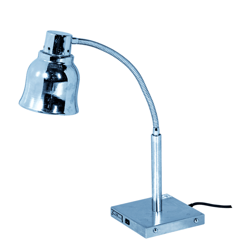 Free-Standing Plate-Warming Lamp