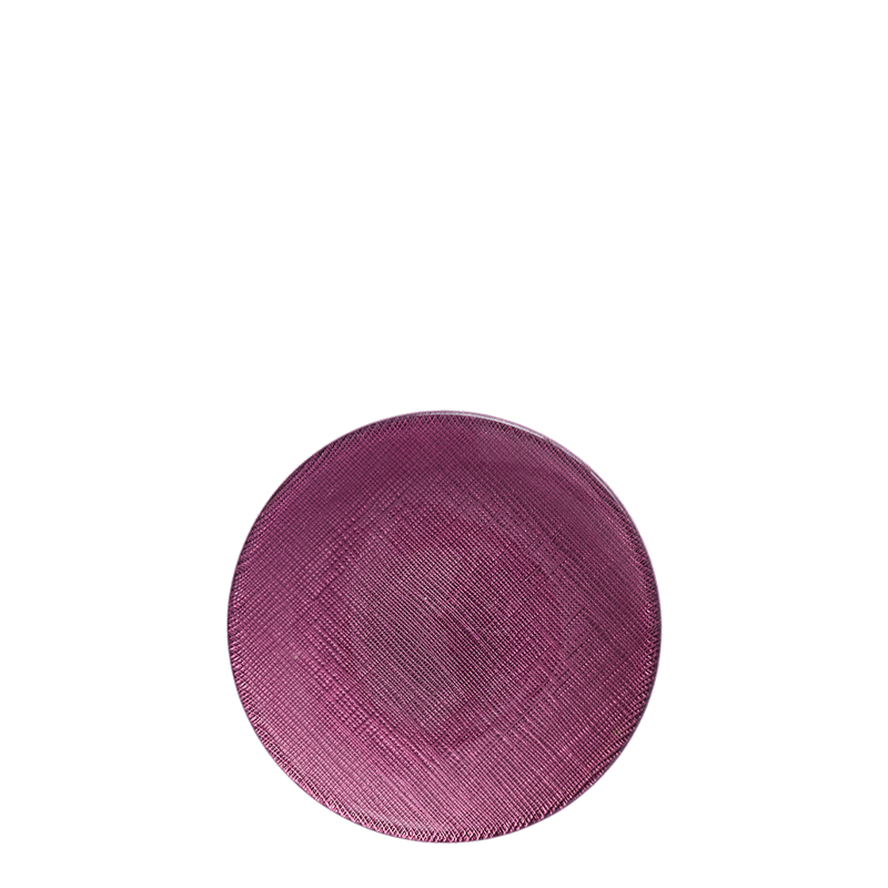 Glass Bread Plate Plum Ø 14 cm