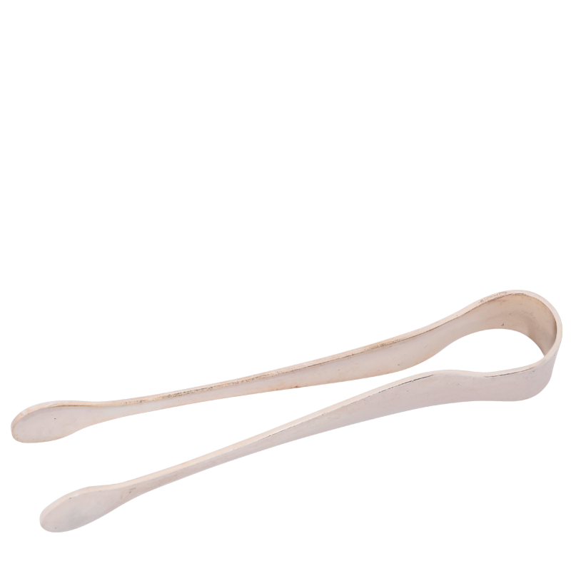 Silver Neptune sugar tongs