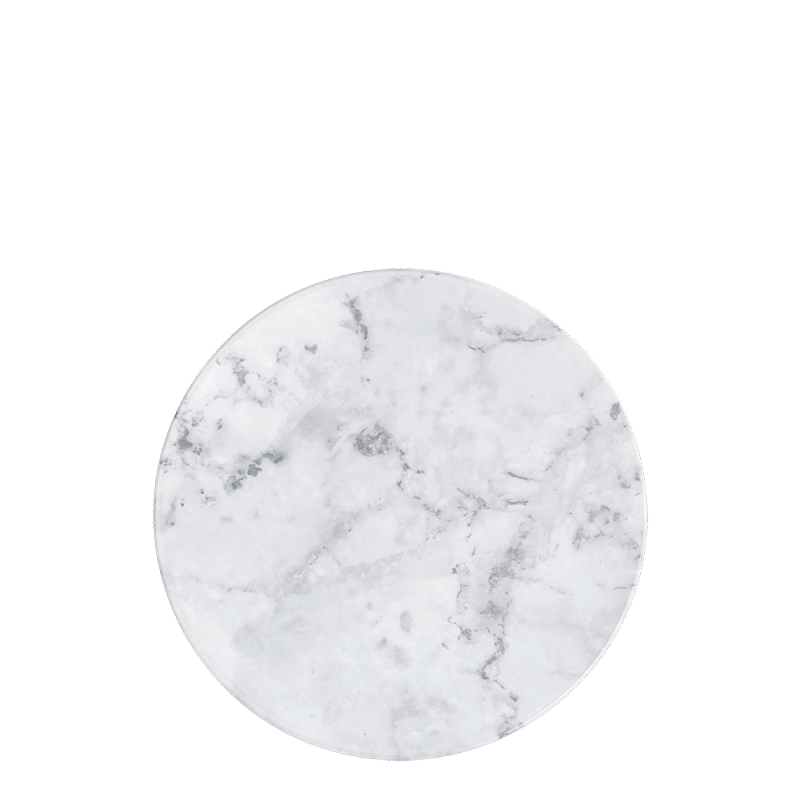 Marble lunch plate Ø 22 cm
