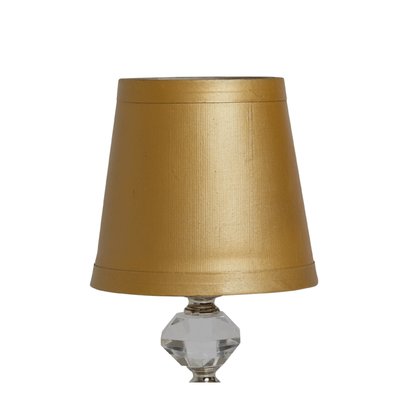 Retro Crystal Lamp Shade in Gold