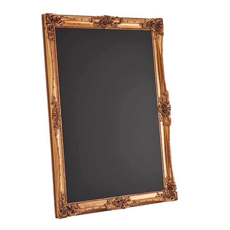 Versailles Gold Chalkboard