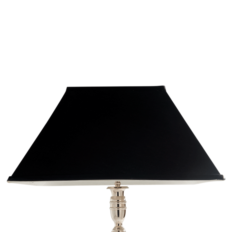 Classic Lamp Shade in Black 18"