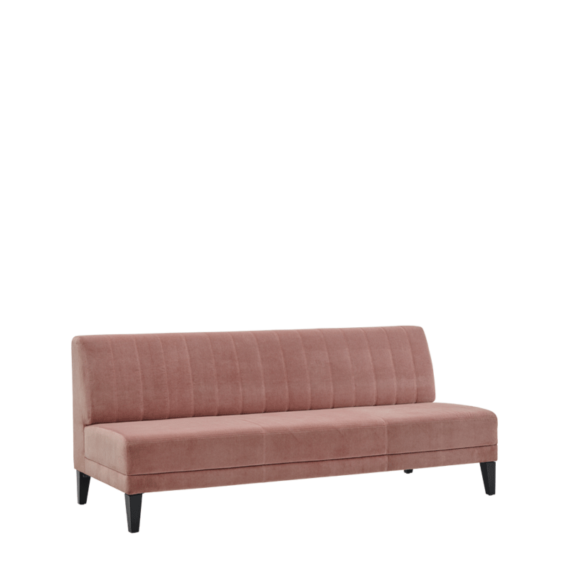 Infinito A Straight Sofa in Soft Pink