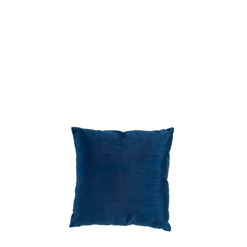 Blue Silk Cushion