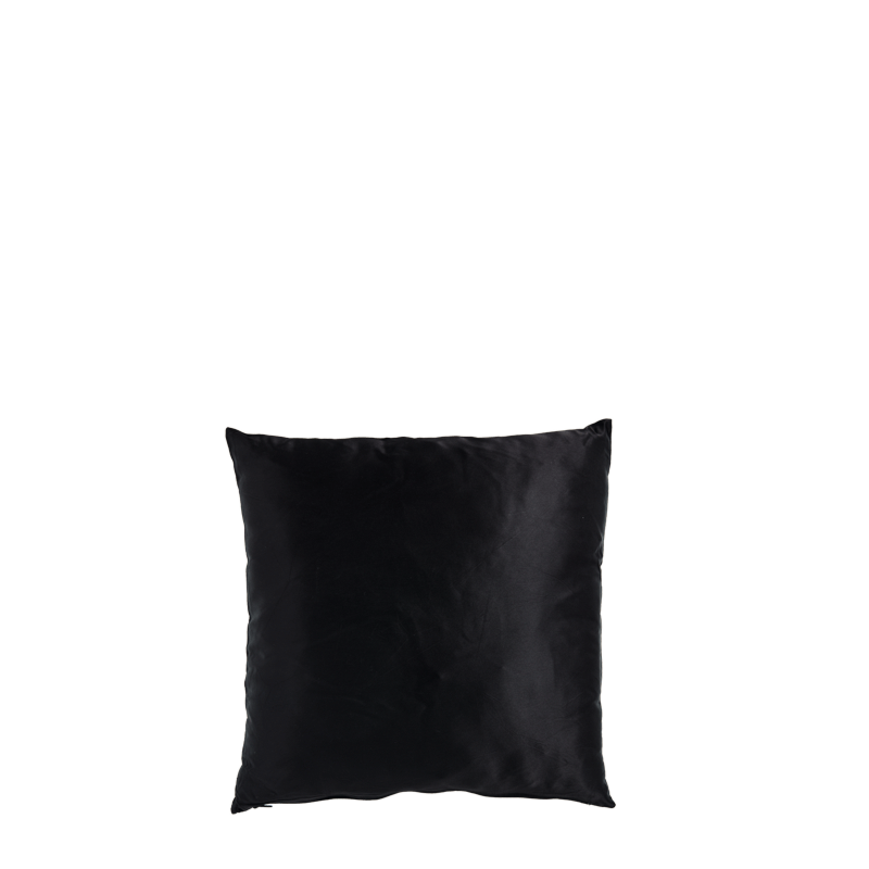 Black Satin Cushion