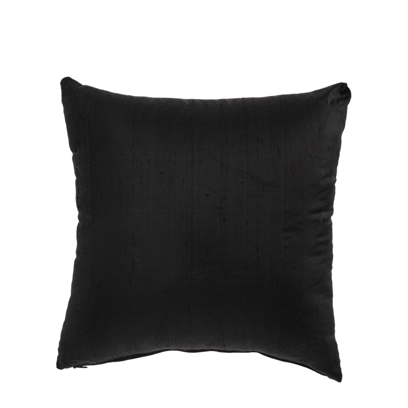 Black Silk Cushion