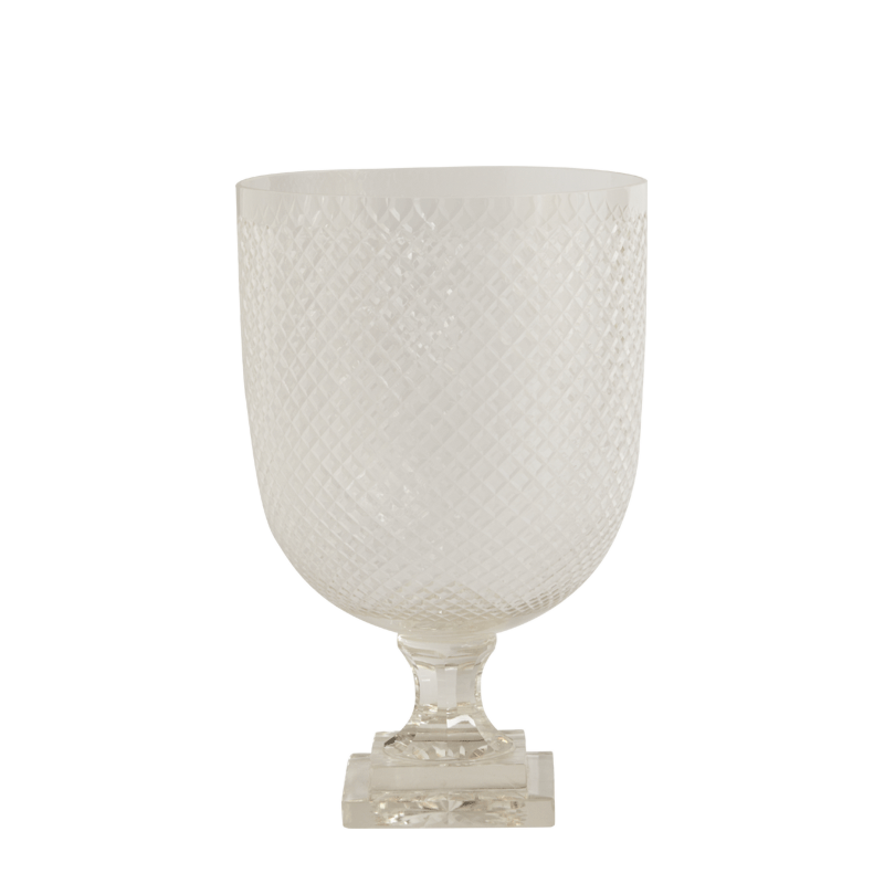 Hurricane Crystal Large Candelabra