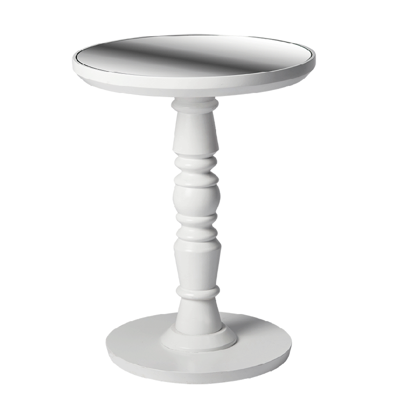 Baroque Occasional Table in White