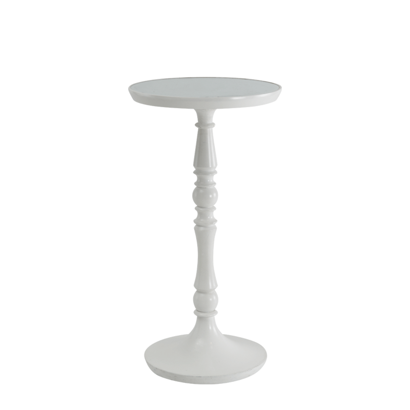 Baroque Poseur Table in White