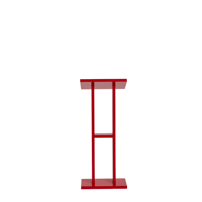 Red Light Lectern Hire Seattle Lectern in Red - Options
