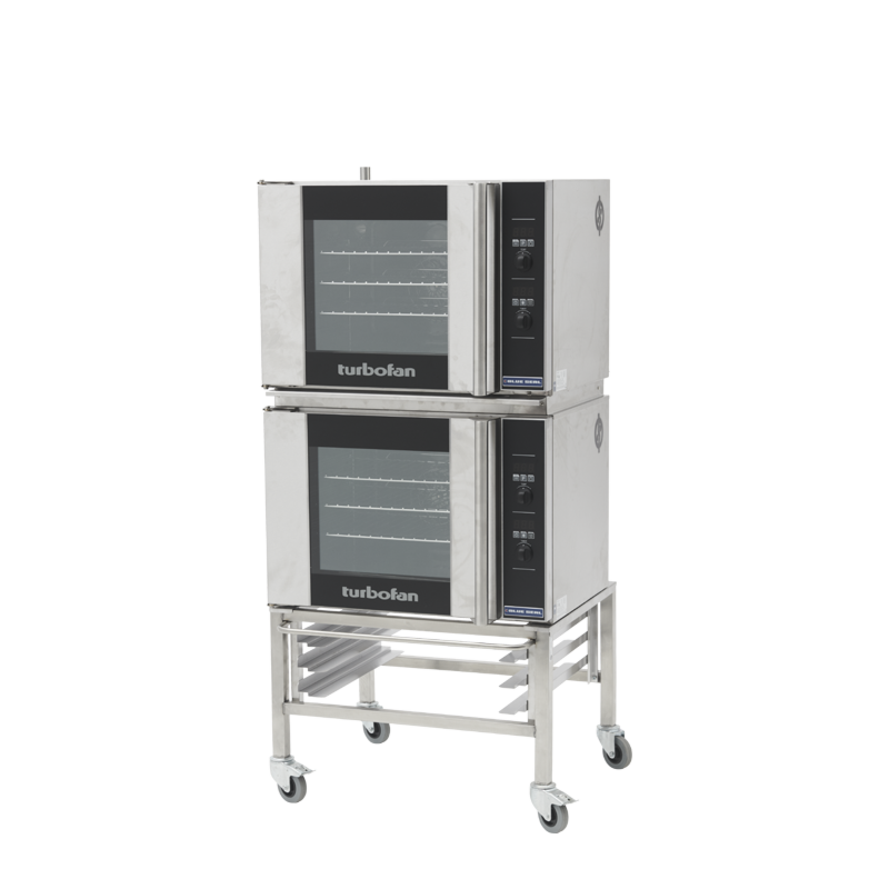 Double stack turbo oven