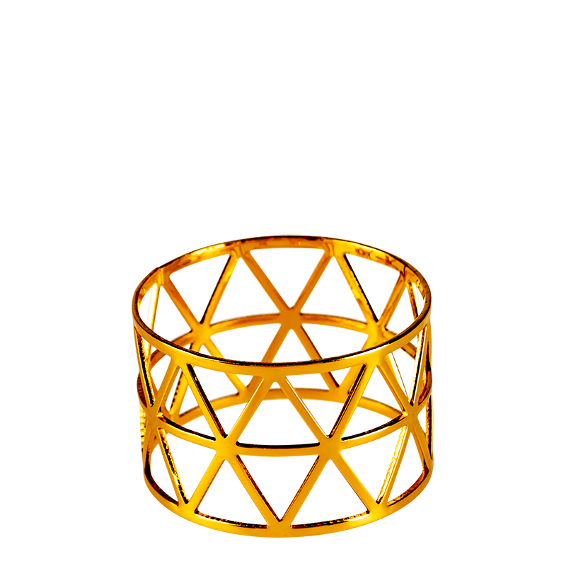Triangle napkin ring