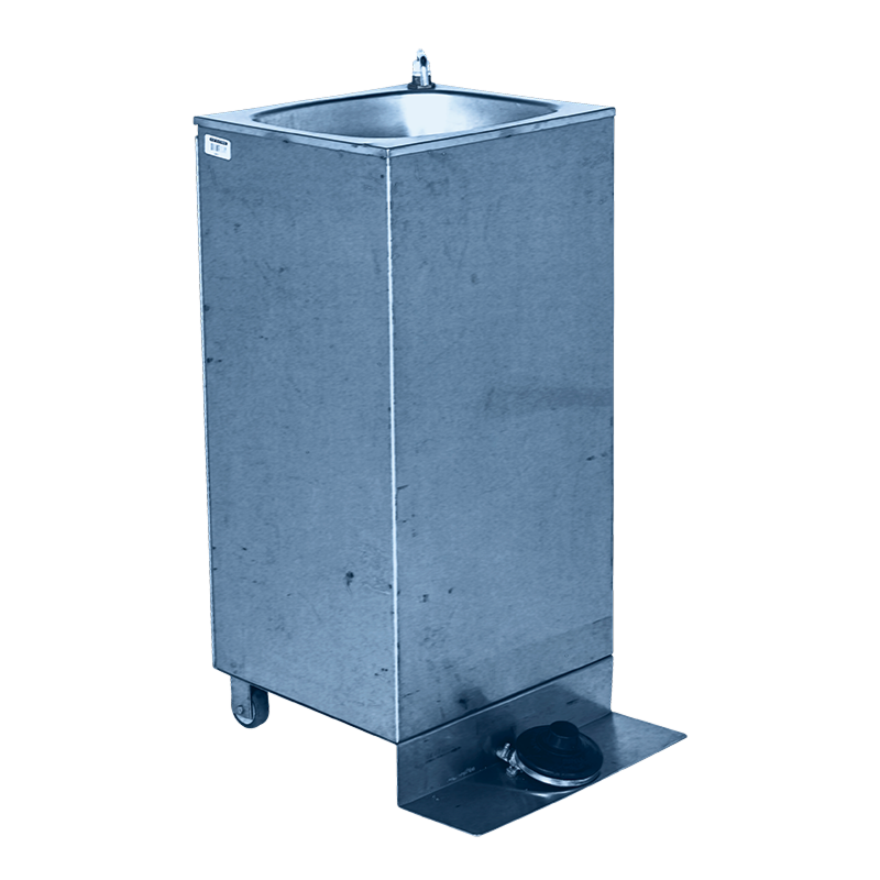 Freestanding wash basin