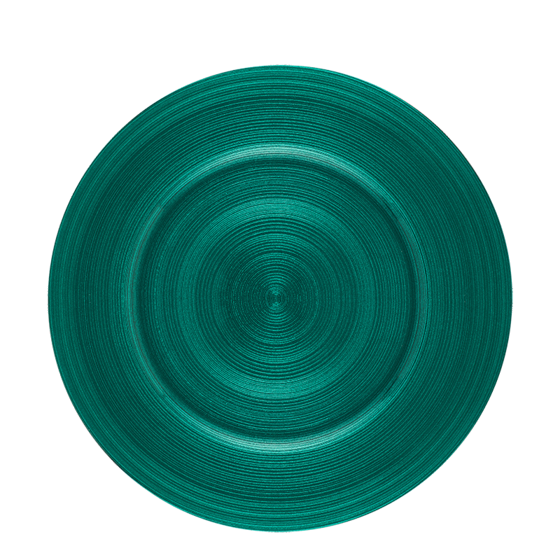 Mia Emerald Charger Plate