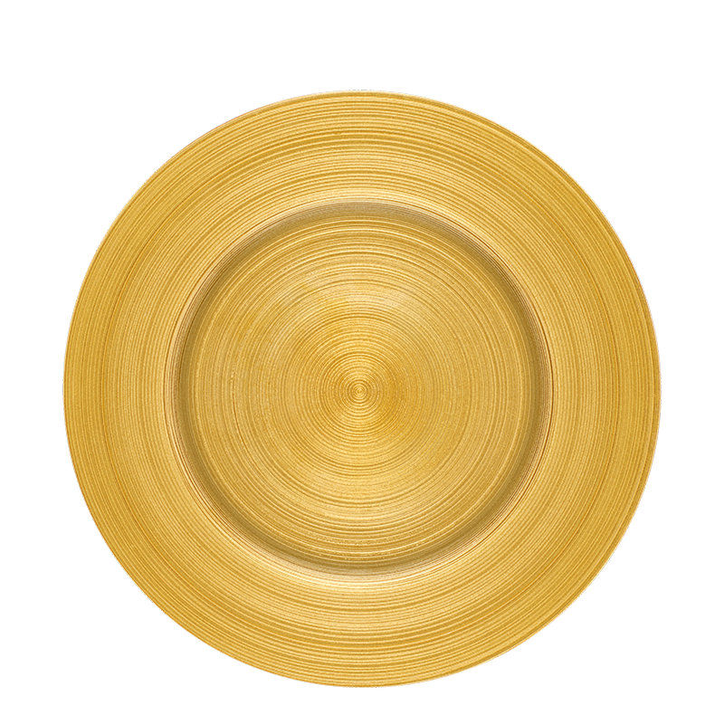 Mia Gold Charger Plate