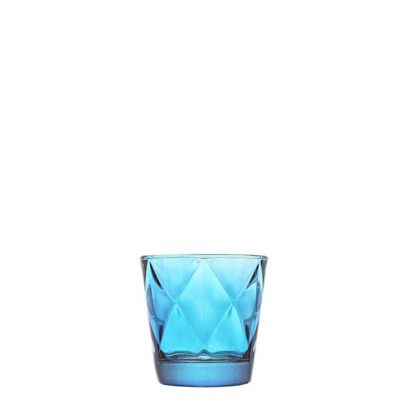 Harlequin Tumbler Blue