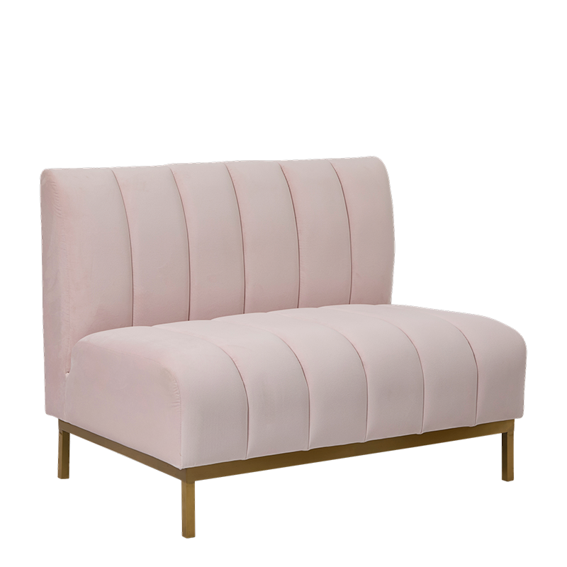 The Brunswick Chair in Pastel Pink