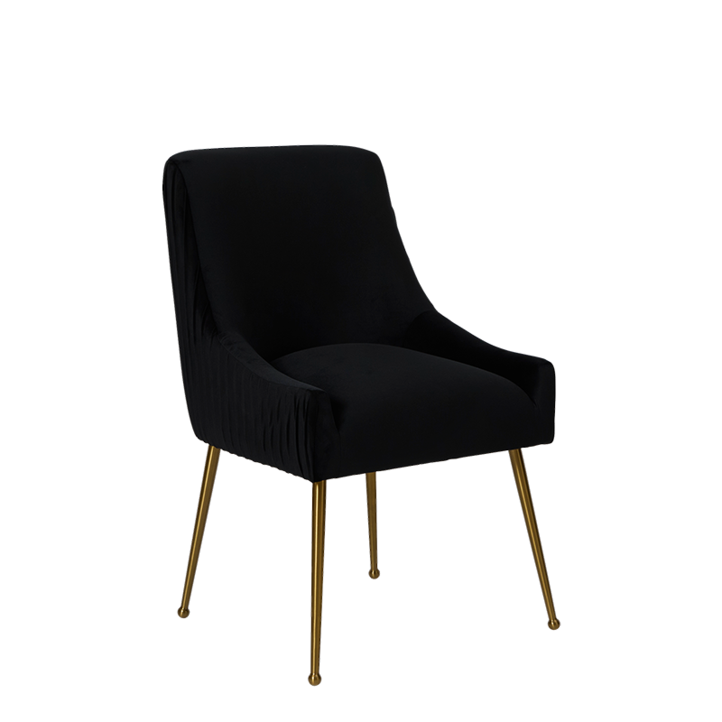 The Lord Dining Chair in Black