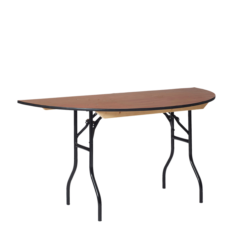 Half Moon Trestle Table 7ft