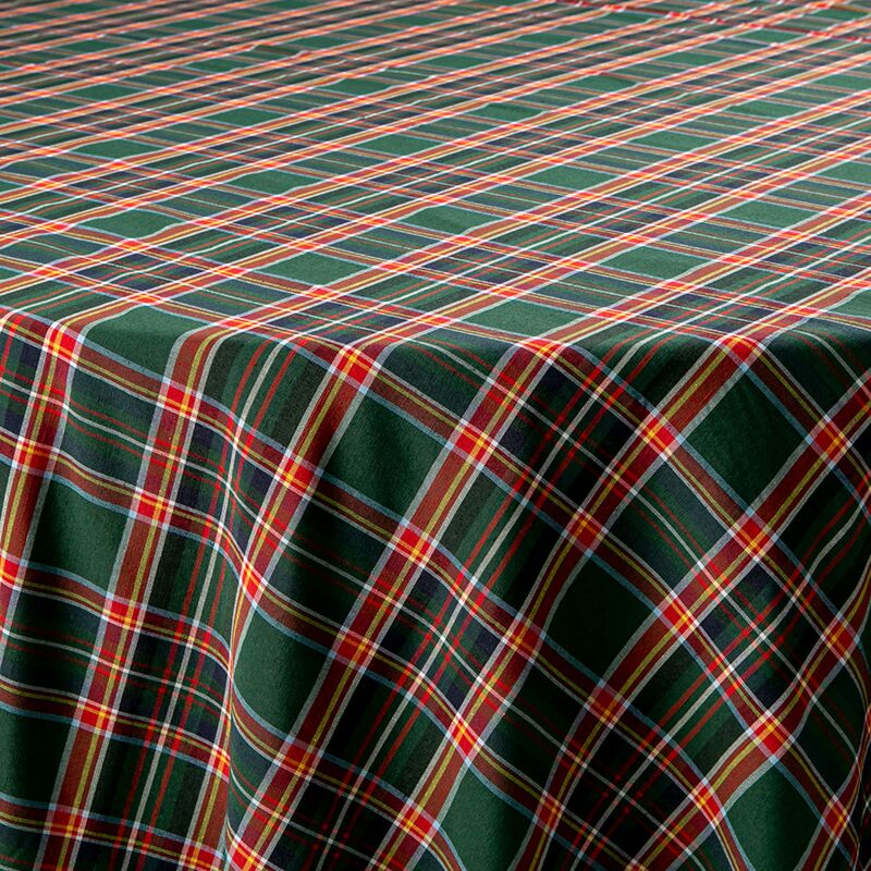Tartan 335 cm Round Tablecloth
