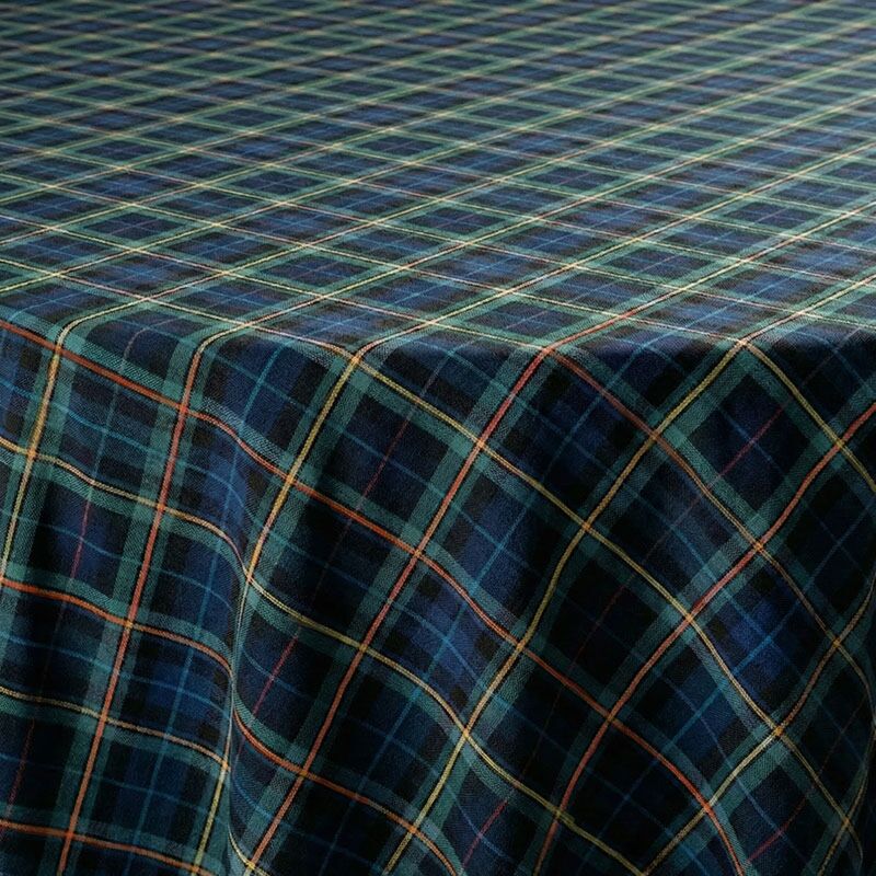 Tartan 335 cm Round Tablecloth