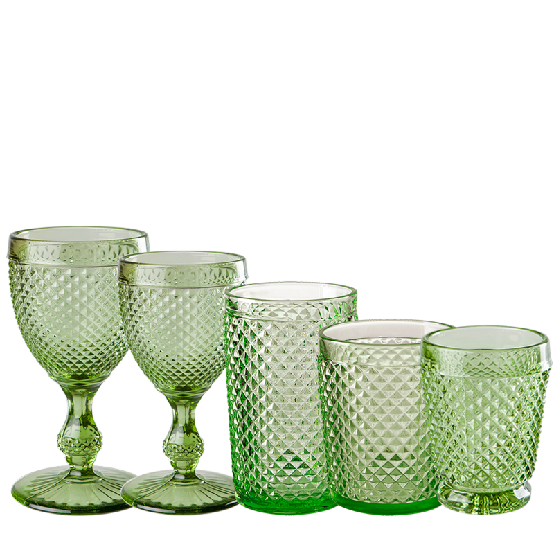 Green Tourmaline Glasses