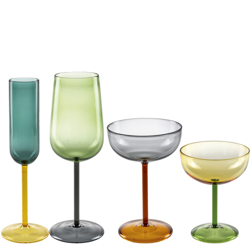 Rainbow Glassware