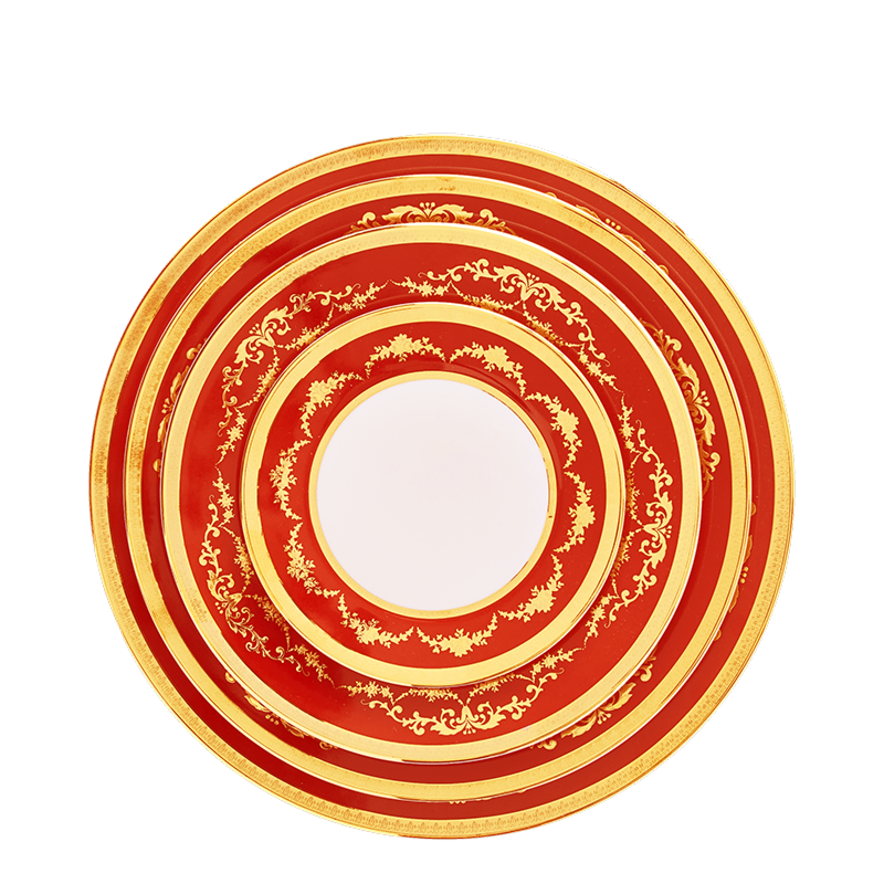 Imperial Red Plates