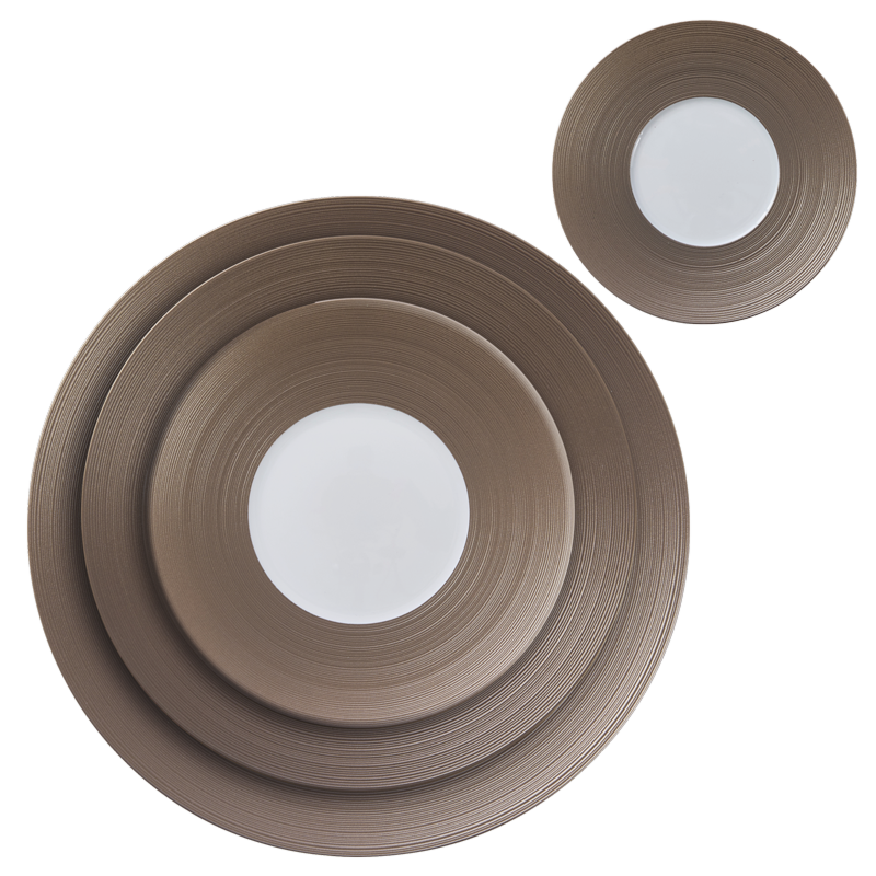 Hemisphere Latte Plates