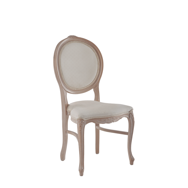 Louise Chair in Ivory