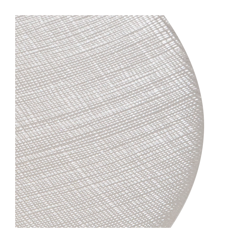 Glass Presentation Plate White Ø 32 cm Hire Options Greathire London