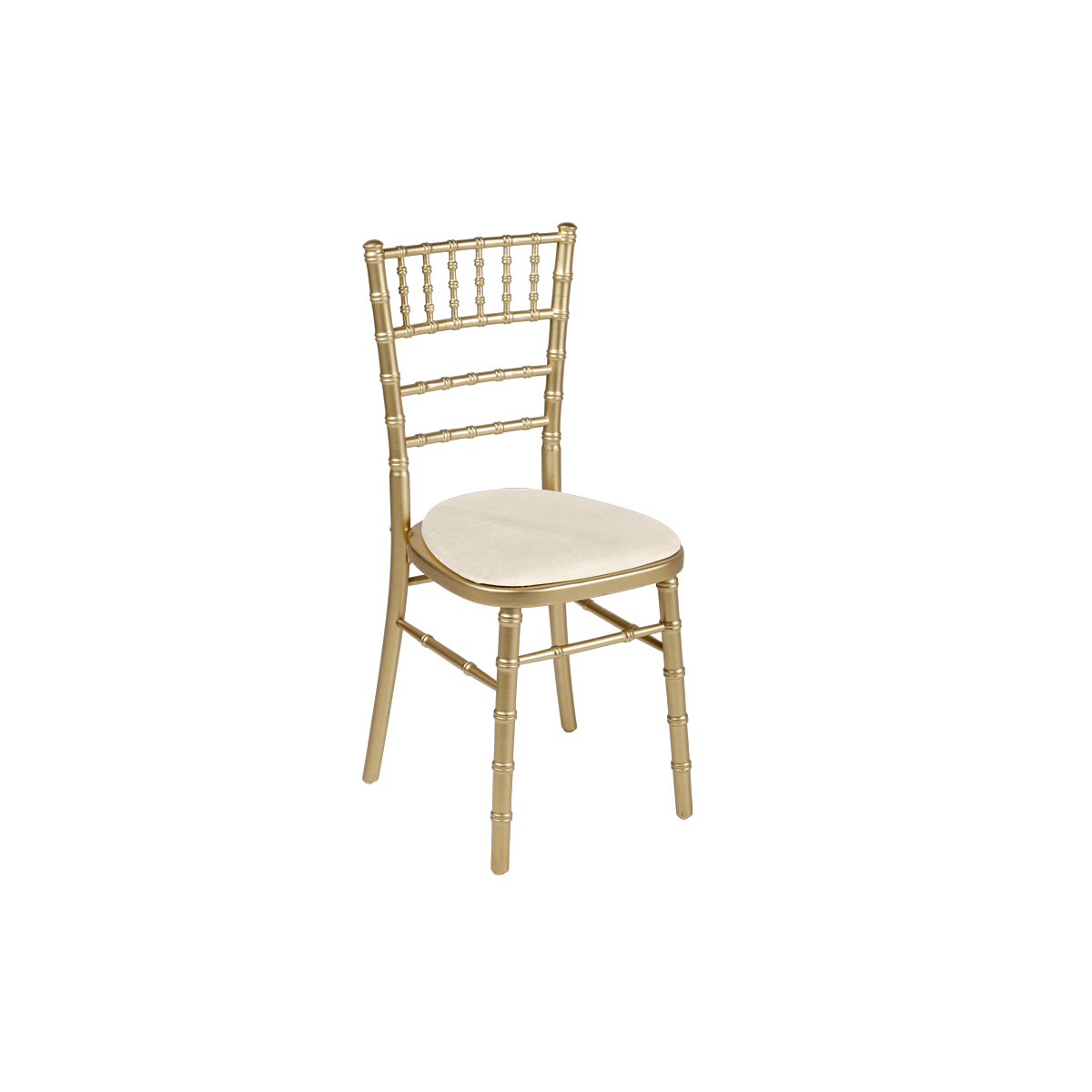 Bamboo chair in gold Hire Hire Options Greathire London
