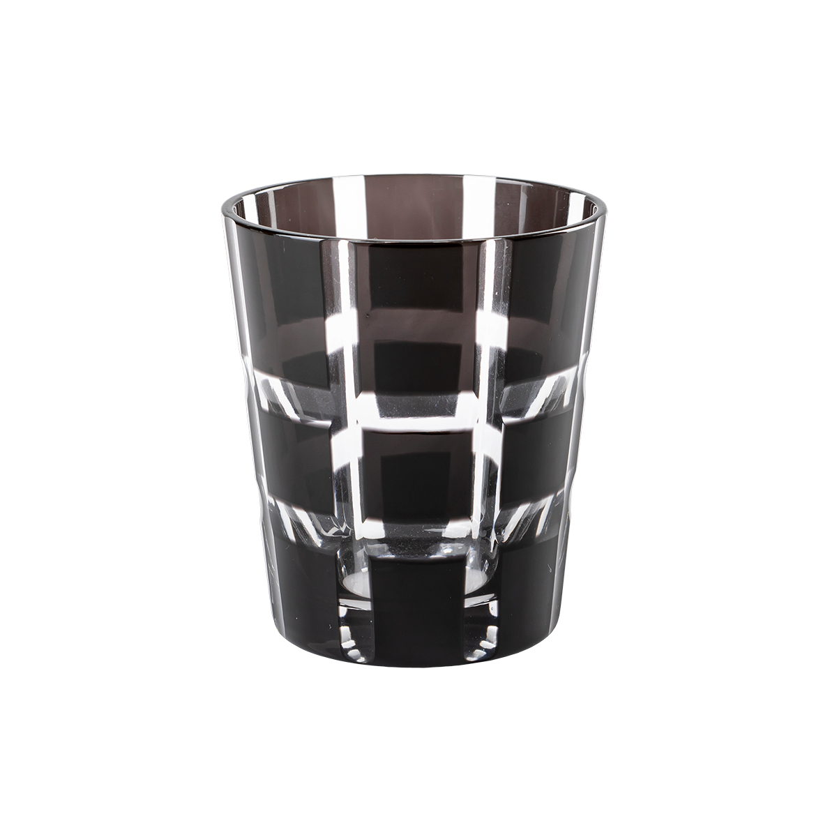 Black glass tumbler online